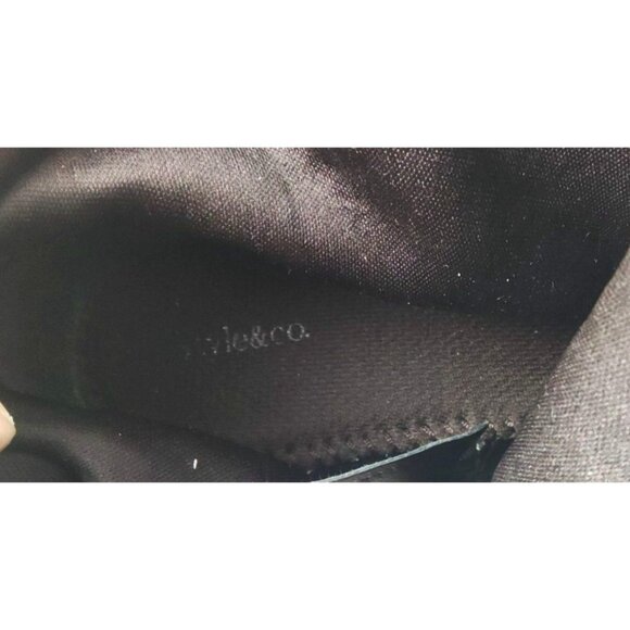 Style & Co., Brown Women's Size 9.5 Knee-High Boots With Side Zipper/Buckle - Picture 12 of 12